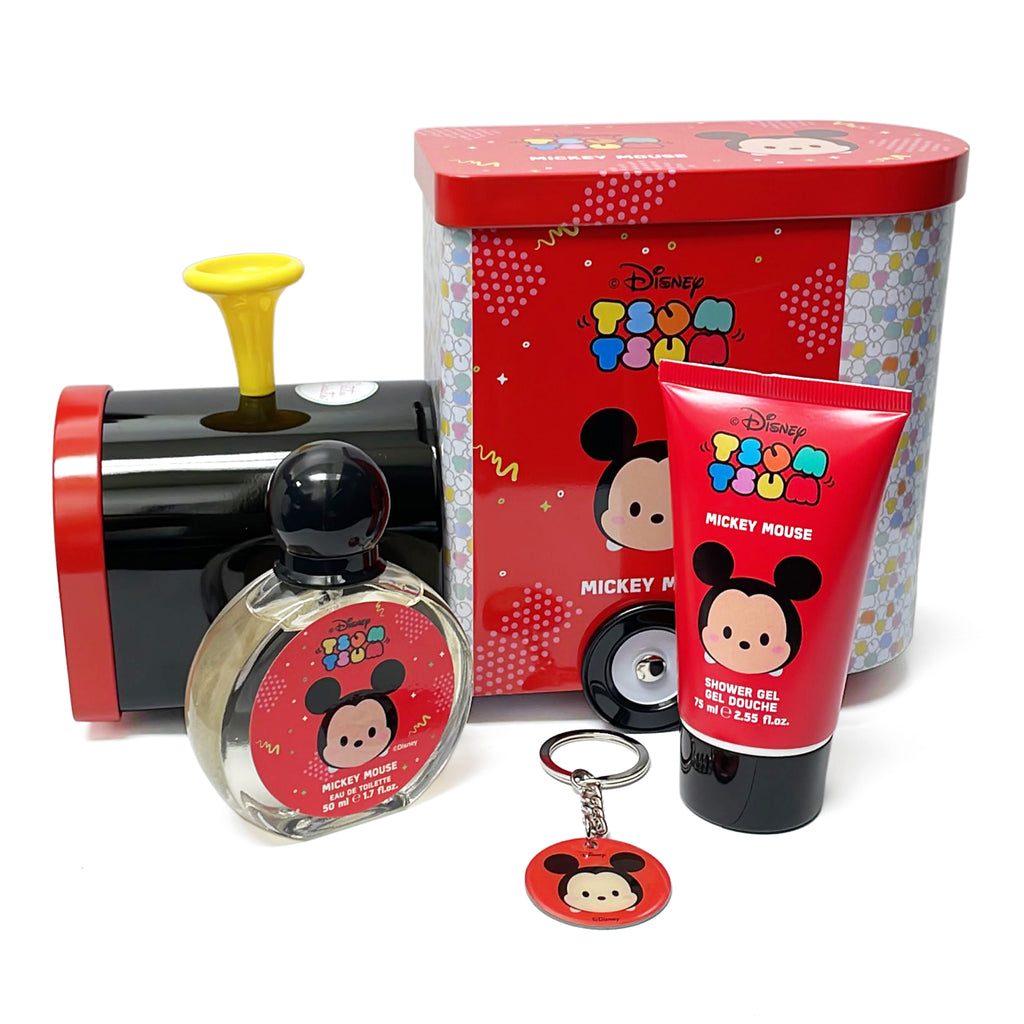 Mickey Mouse Tsum Tsum 4 Piece Set for Kids 1.7oz EDT Spray