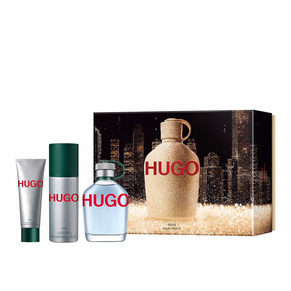 HUGO GREEN SET 3p 4.2oz M EDT SP Donnatella Perfumes