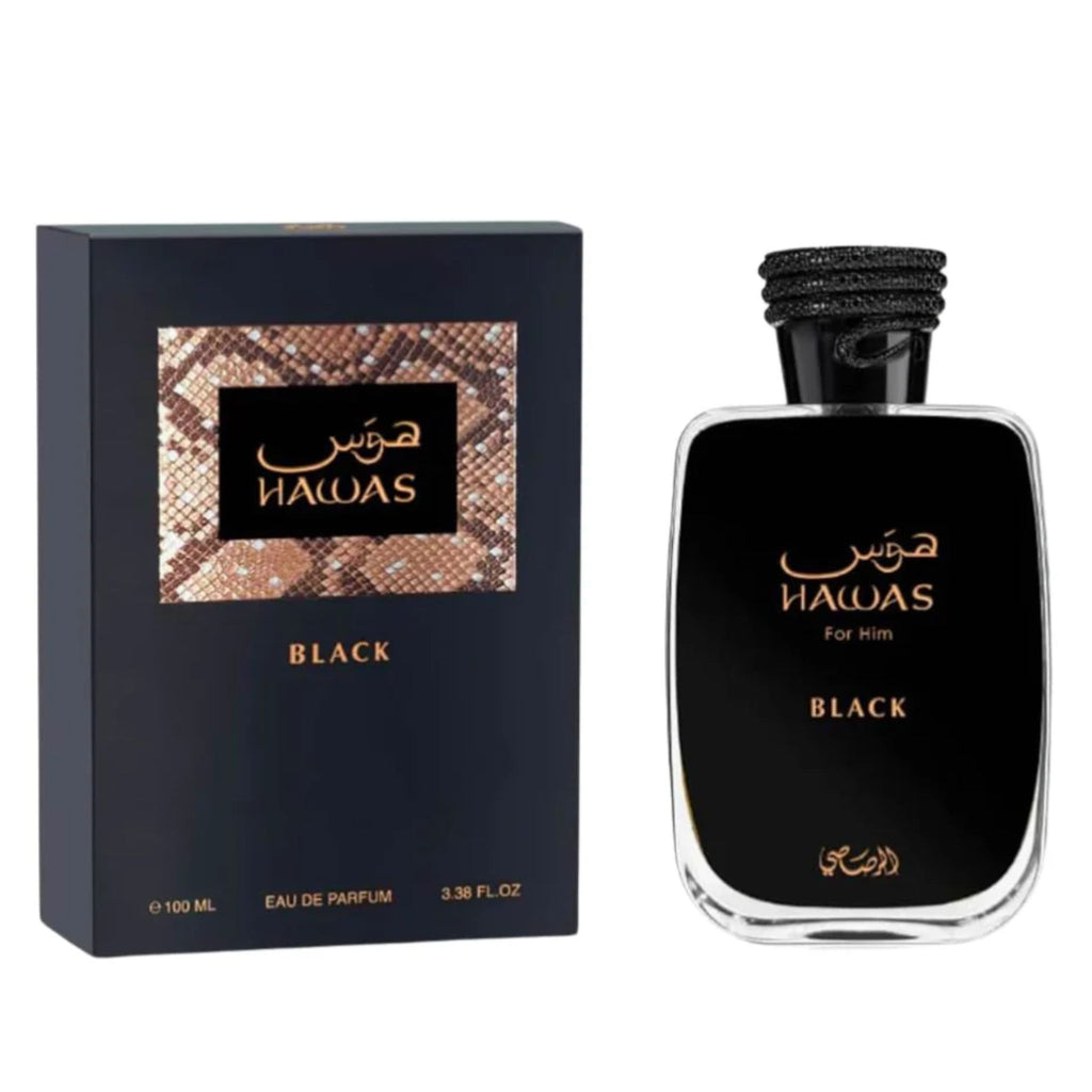 Rasasi Hawas Black 3.4oz M EDP Spray