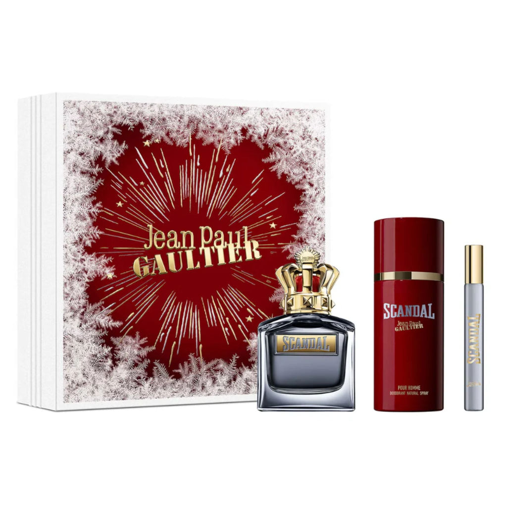 Jean Paul Gaultier Scandal 3-Piece Set 3.4oz Men
