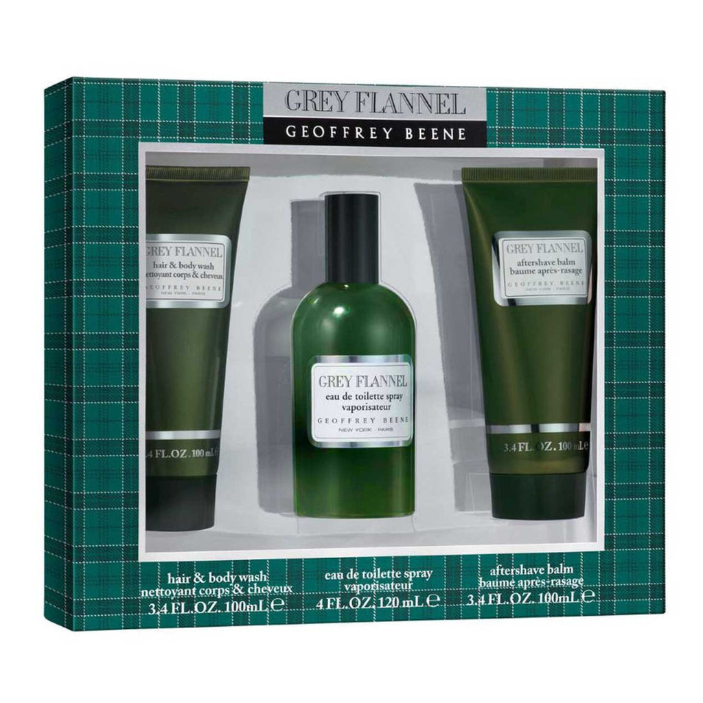 Grey Flannel 3-Piece Set 4.0oz Men EDT