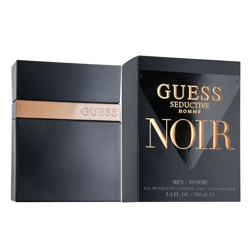 Guess Seductive Noir 3.4oz Men EDT Spray