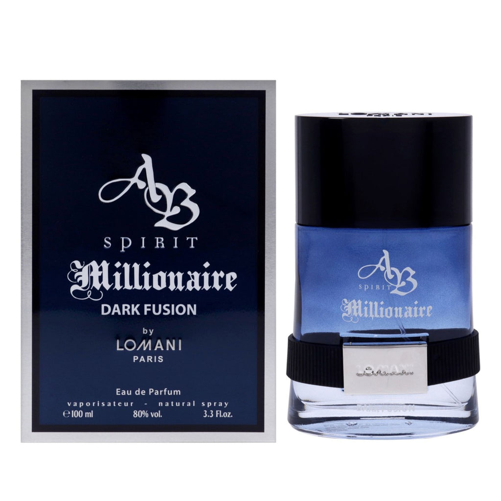 Lomani Ab Millionaire Dark Fusion 3.3oz Men EDP
