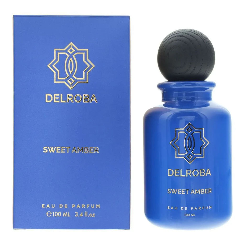 Delroba Sweet Amber 3.4oz Men EDP