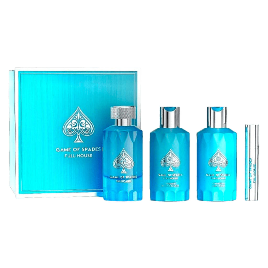 Game of Spades Full House 4-Piece Set 3.4oz Unisex EDP