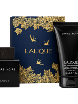Lalique Encre Noire 2- Piece Set 3.3oz Men EDT Spray