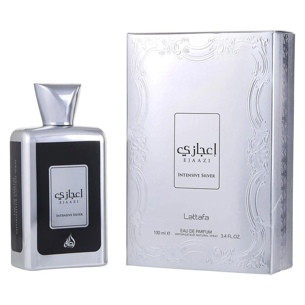 Ejaazi Intensive Silver by Lattafa 3.4oz Unisex EDP