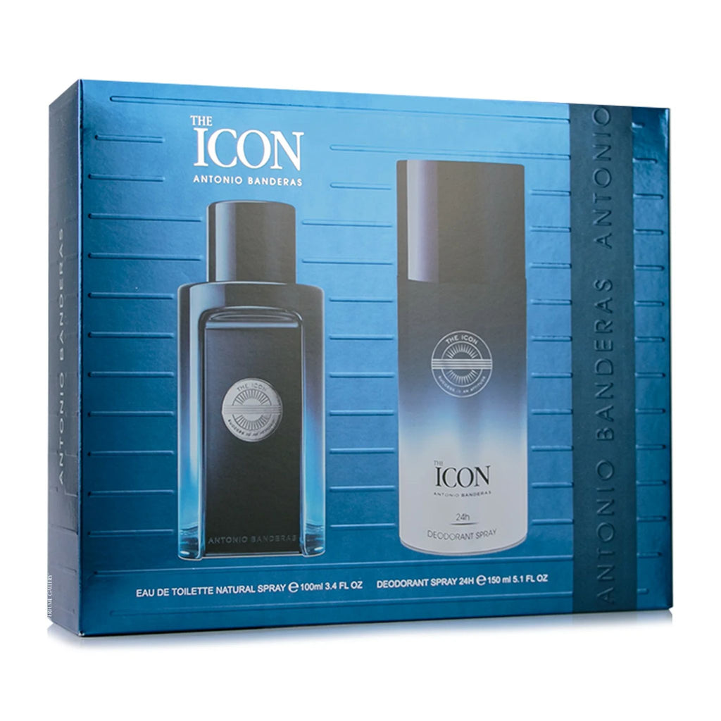 The Icon for Men 2-Piece Set for Men 3.4oz EDT Spray