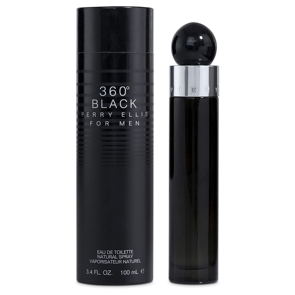 360° Black By Perry Ellis - Eau De Toilette 3.4 Oz Spray