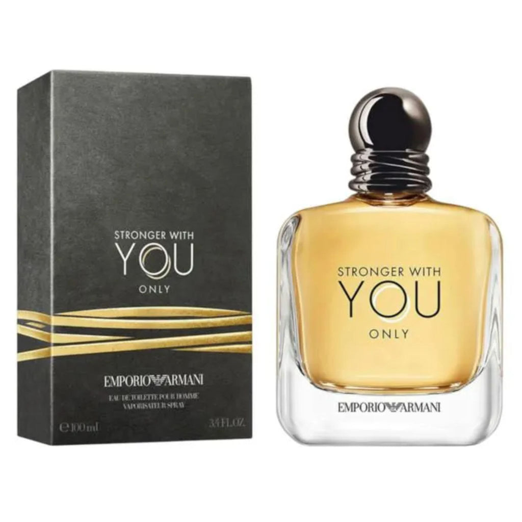 Giorgio Armani Stronger With You Only 3.4oz Men EDT Spray