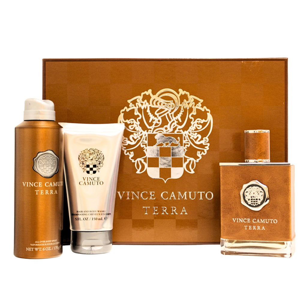 Vince Camuto Terra Gift Set 3p 3.4oz Eau de Toilette