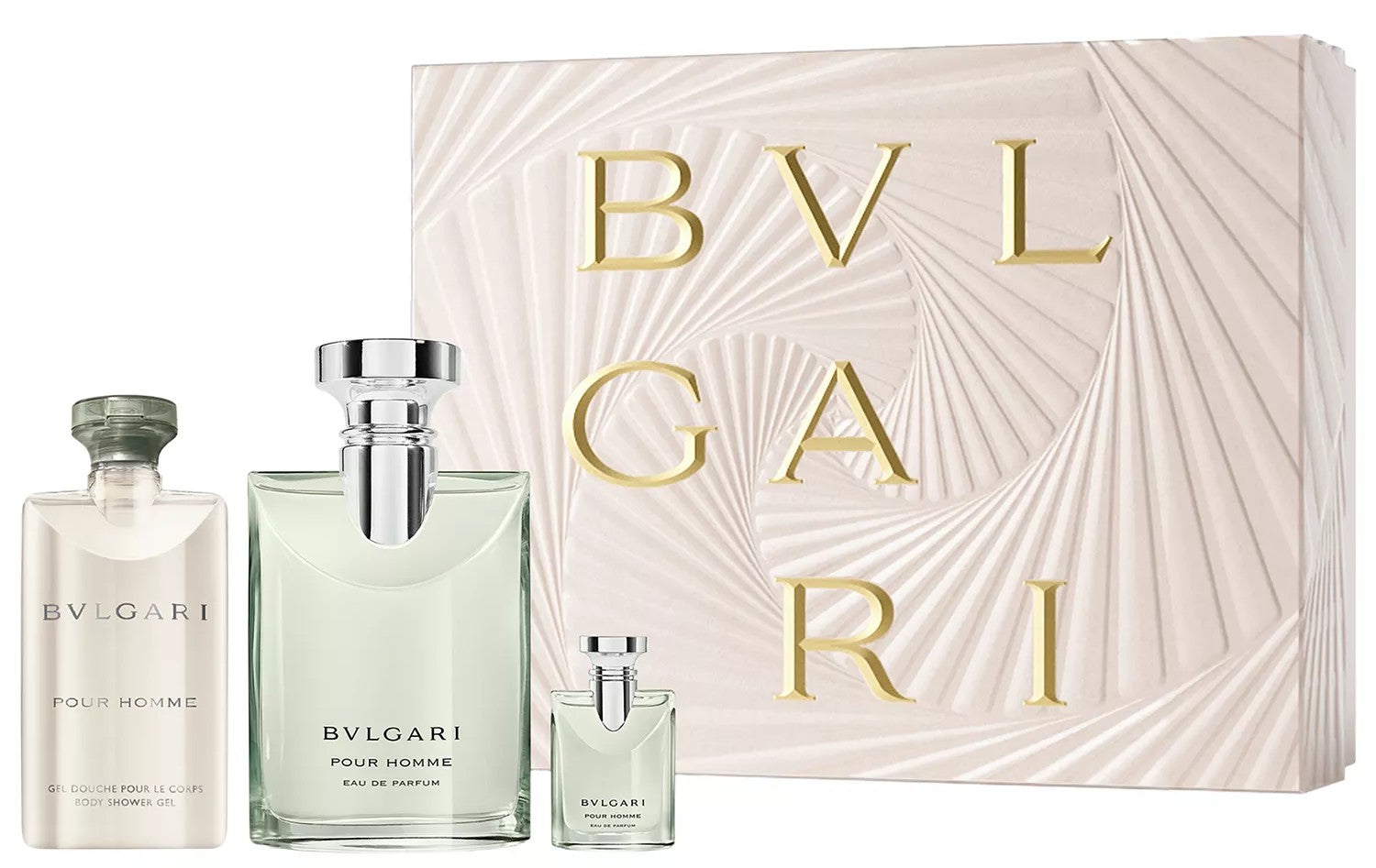 Bvlgari Pour Homme 3-Piece Set 3.4oz Men EDT Spray – DH&P