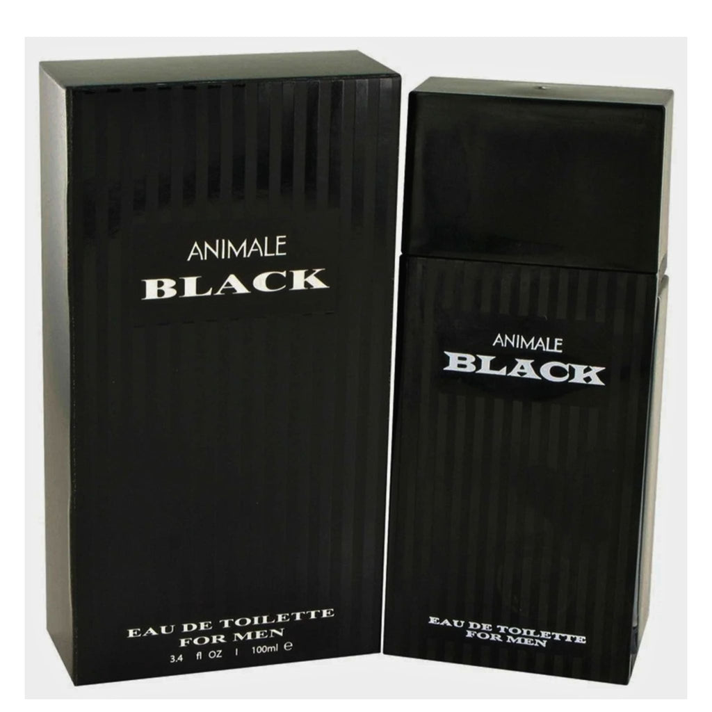 Animale Black 3.4oz Men EDT Spray
