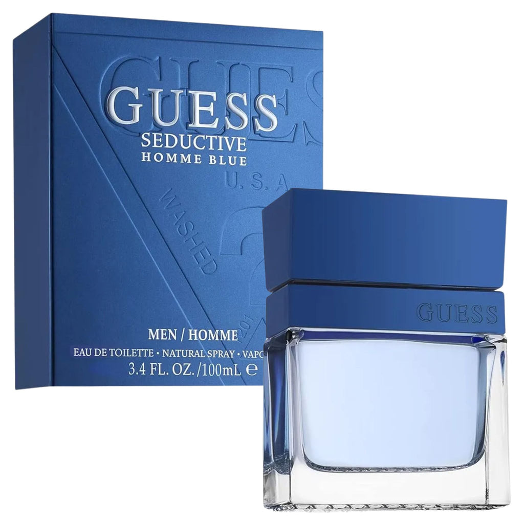 Guess Seductive Homme Blue 3.4oz Men  EDT