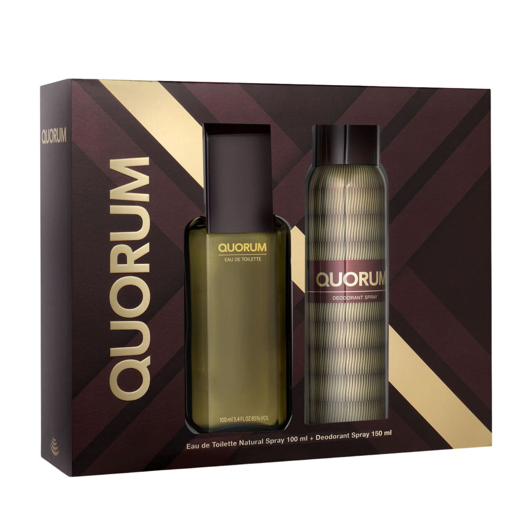 Quorum 2-Piece Set 3.4oz Men EDT Spray