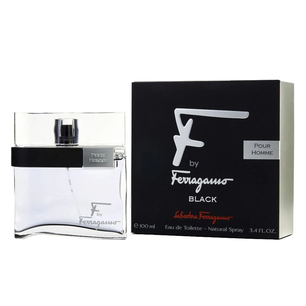 F By Ferragamo Black for Men 3.4oz EDT