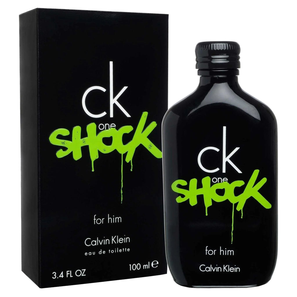 Ck One Shock 3.4oz Men EDT Spray