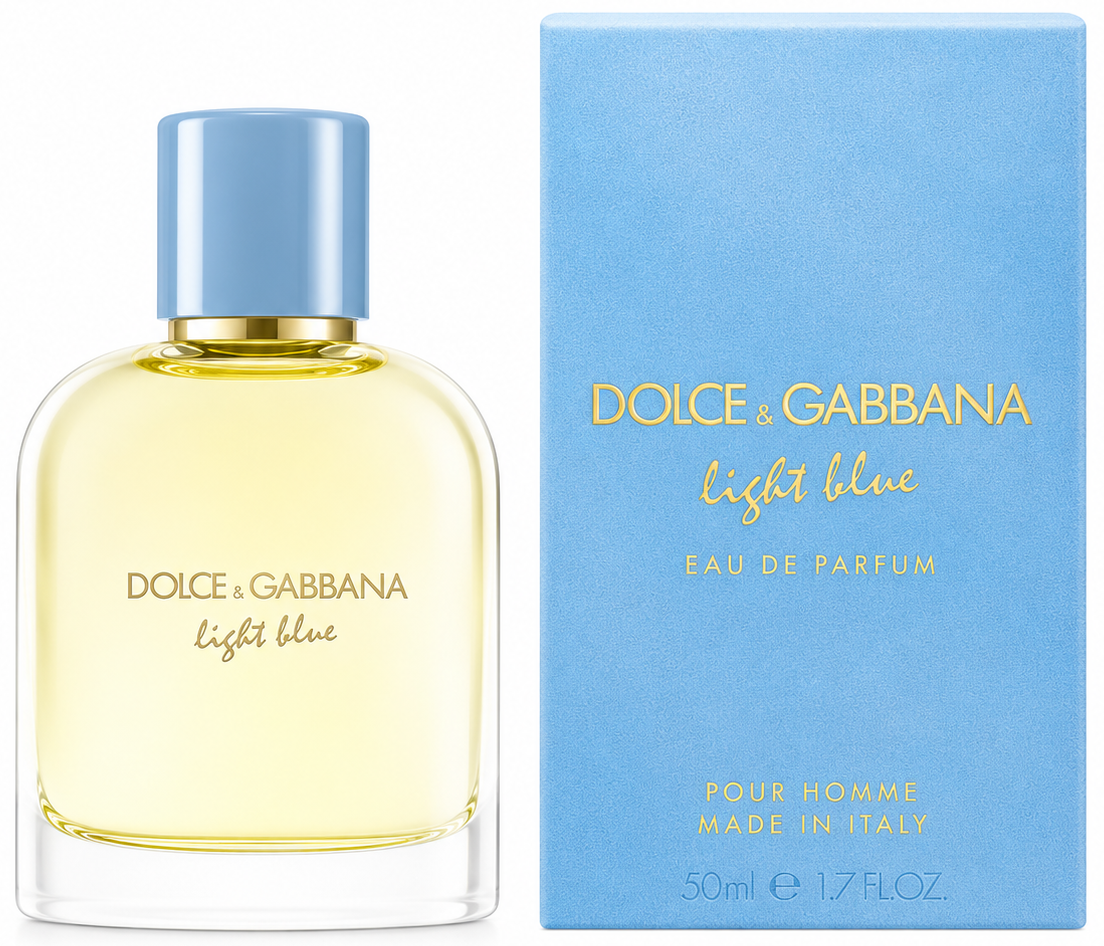 Dolce & Gabbana Light Blue 1.7oz Men EDP Spray – DH&P