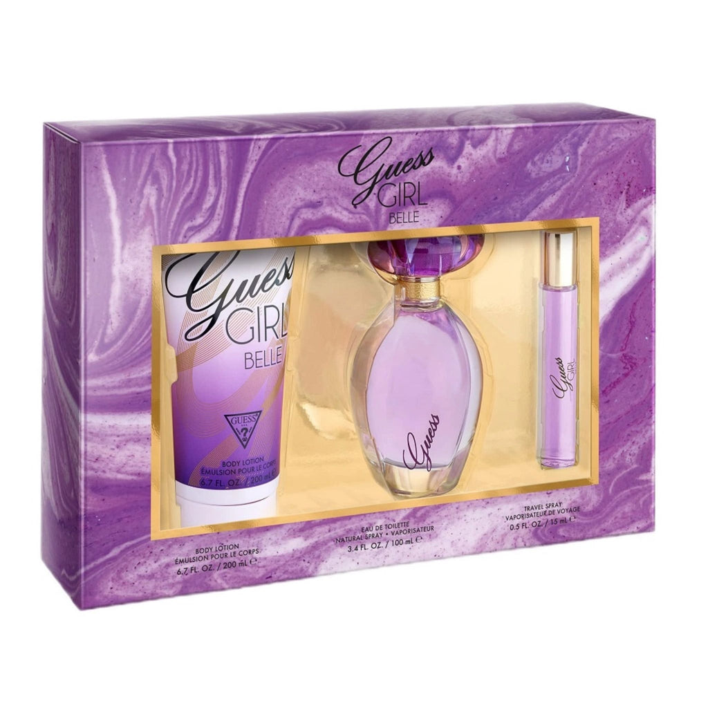 Guess Girl Belle Set 3p 3.4oz W EDP Spray