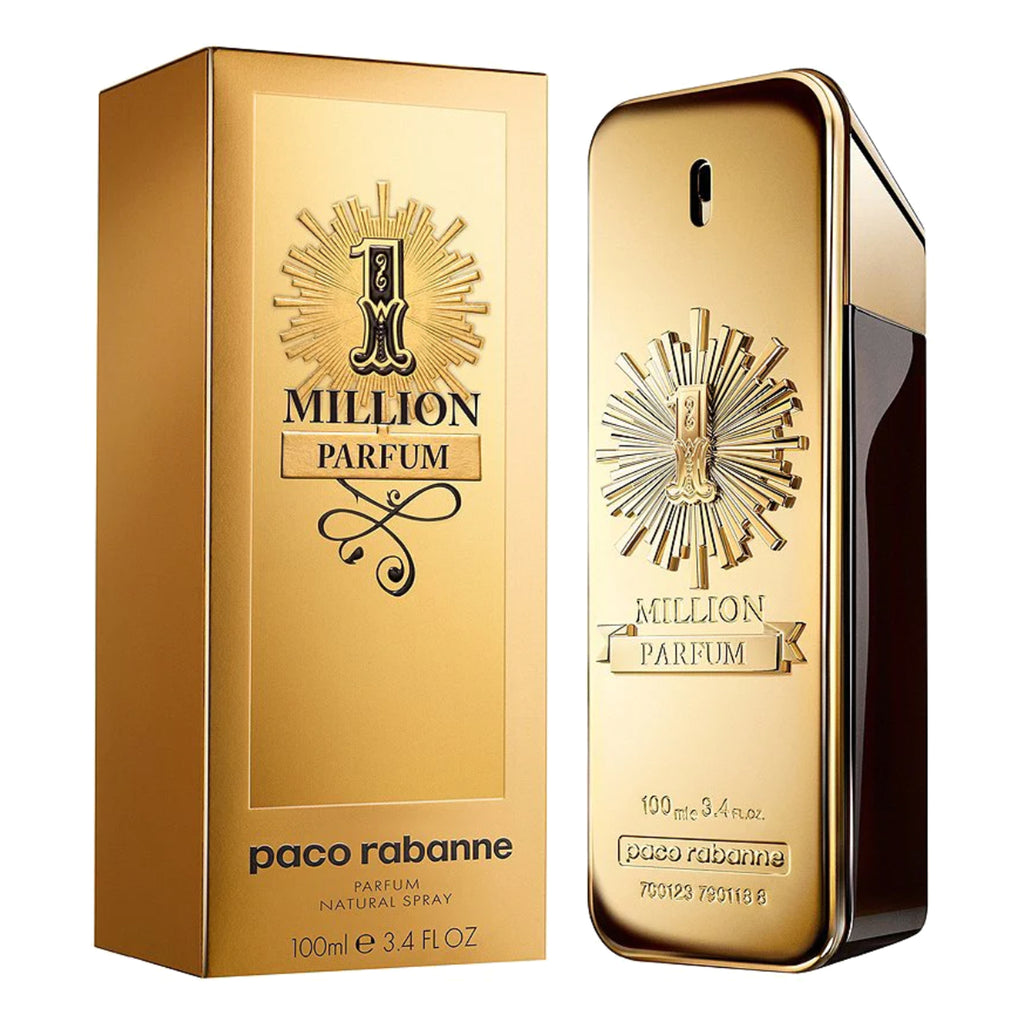 1 Million Parfum by Paco Rabanne for Men 3.4oz EDP Spray