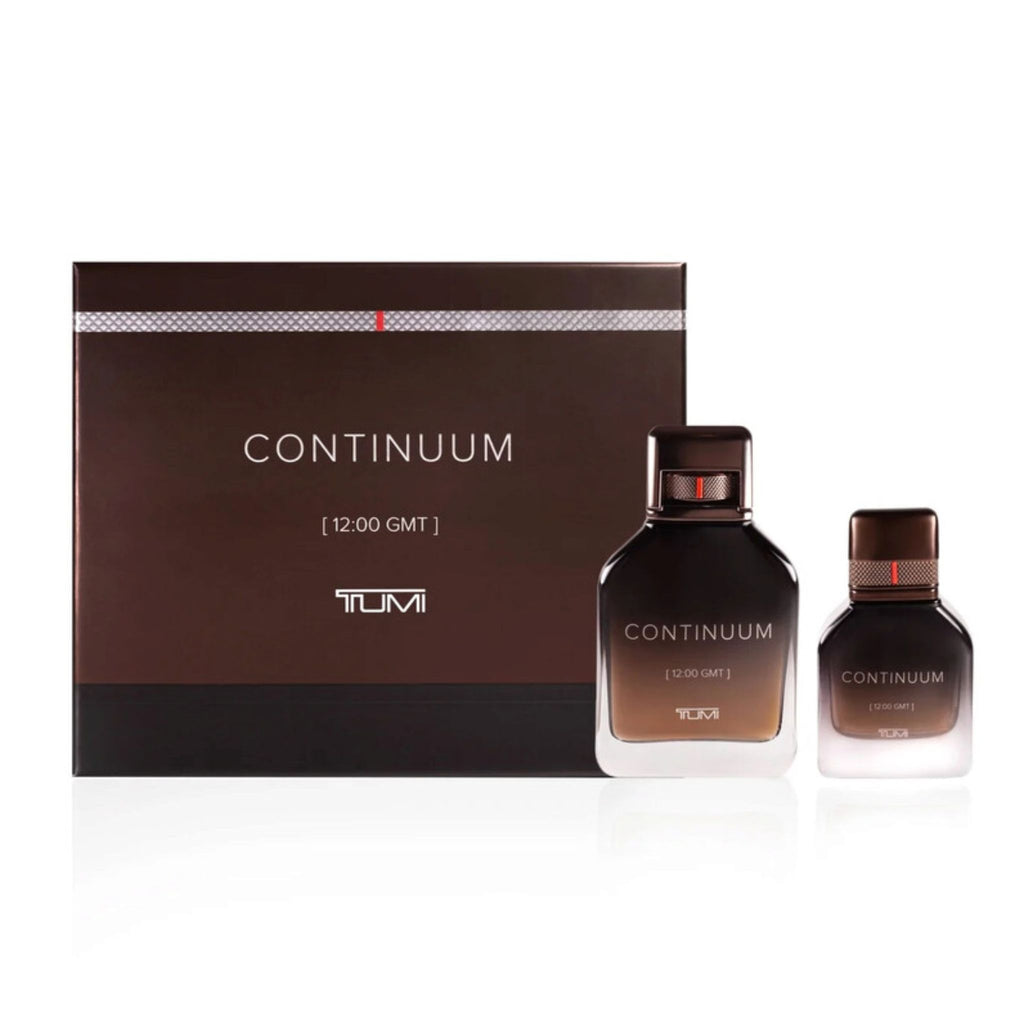 Tumi Continuum 2 Piece Set for Men 3.4oz EDP