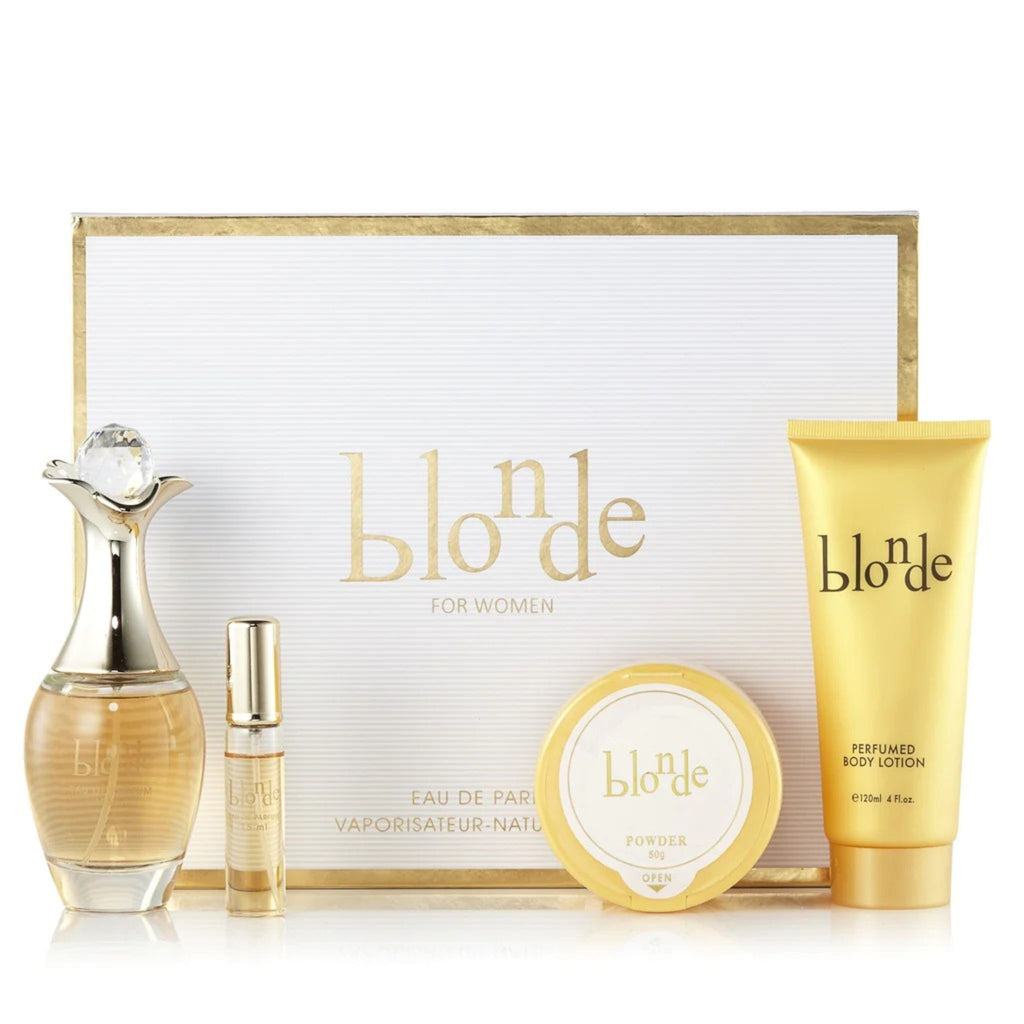 Blonde 4-Piece Set 3.4oz Women EDP Spray