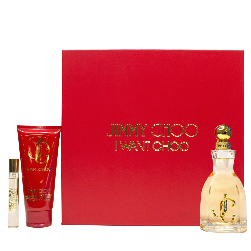 Jimmy Choo I Want Choo 3 Piece Set 3.3oz EDP