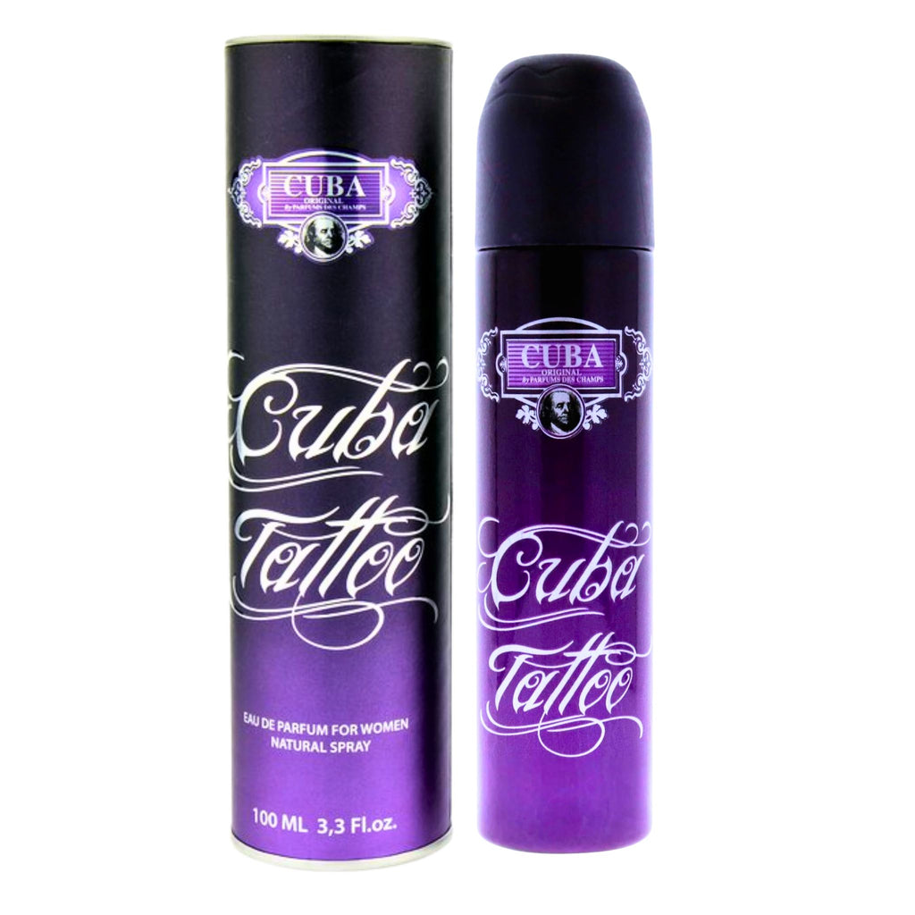 Cuba Tattoo 3.3oz Women EDP Spray