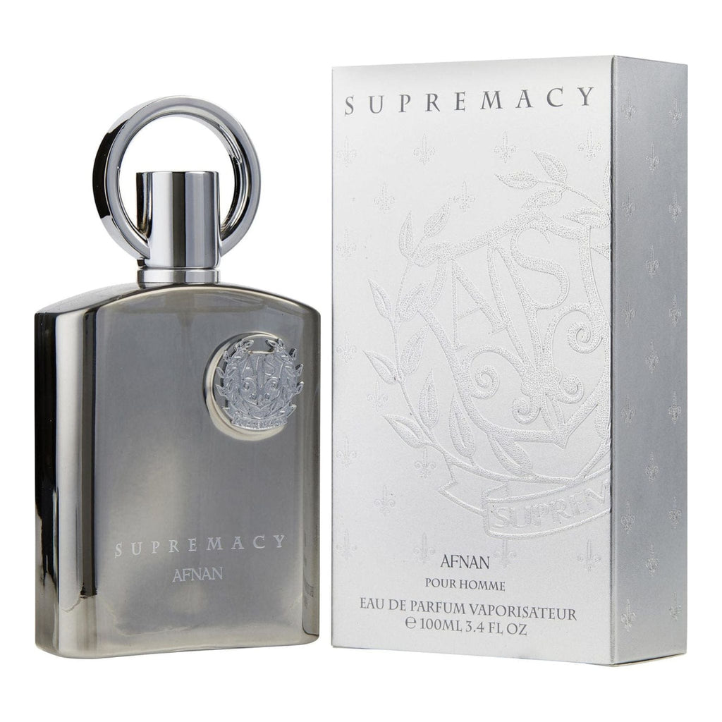 Afnan Supremacy Silver 3.4oz Men EDT Spray