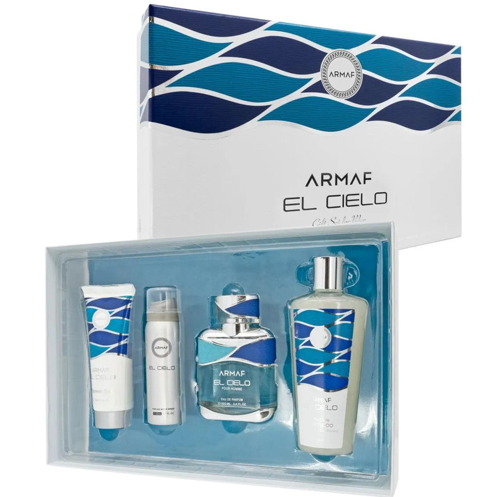 El Cielo Gift 4-Piece Set 3.4oz Men EDP Spray