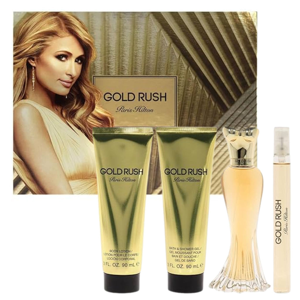 Gold Rush Set 4-Piece Set 3.4oz Women EDP Spray