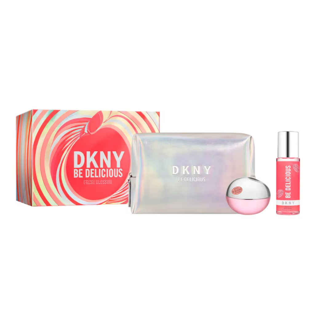 DKNY Be Delicious Fresh Blossom 3-Piece Set 3.4oz EDP Spray