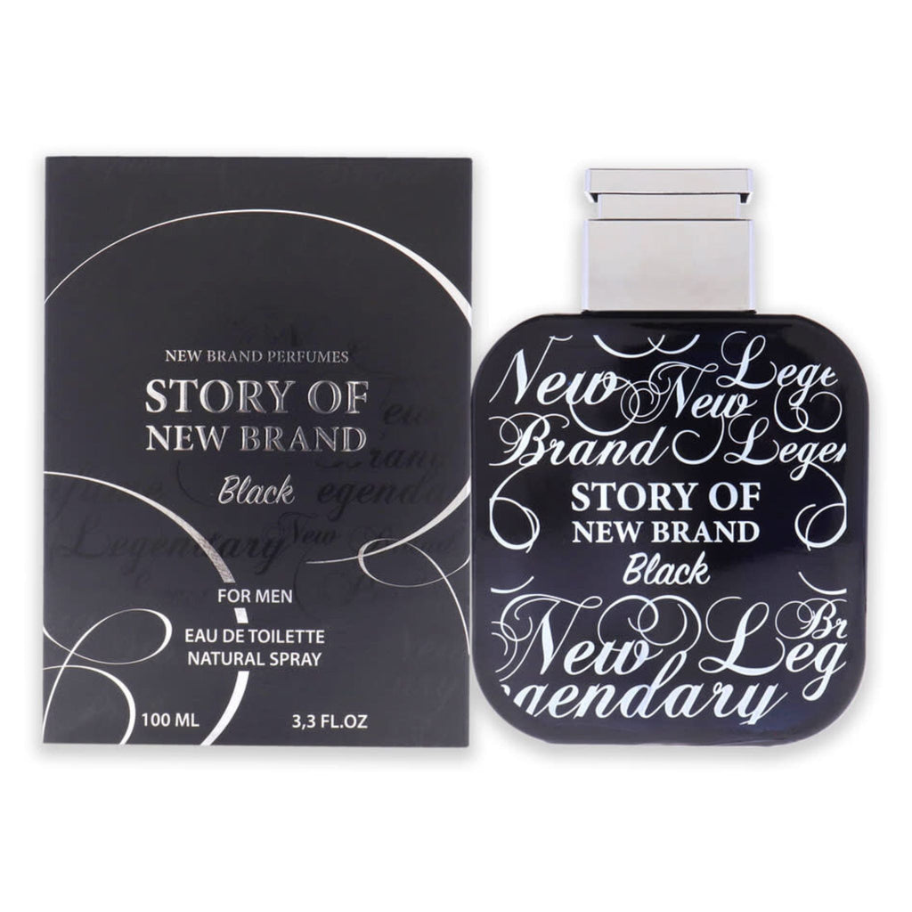 Story Of Black 3.3oz Men EDT Spray