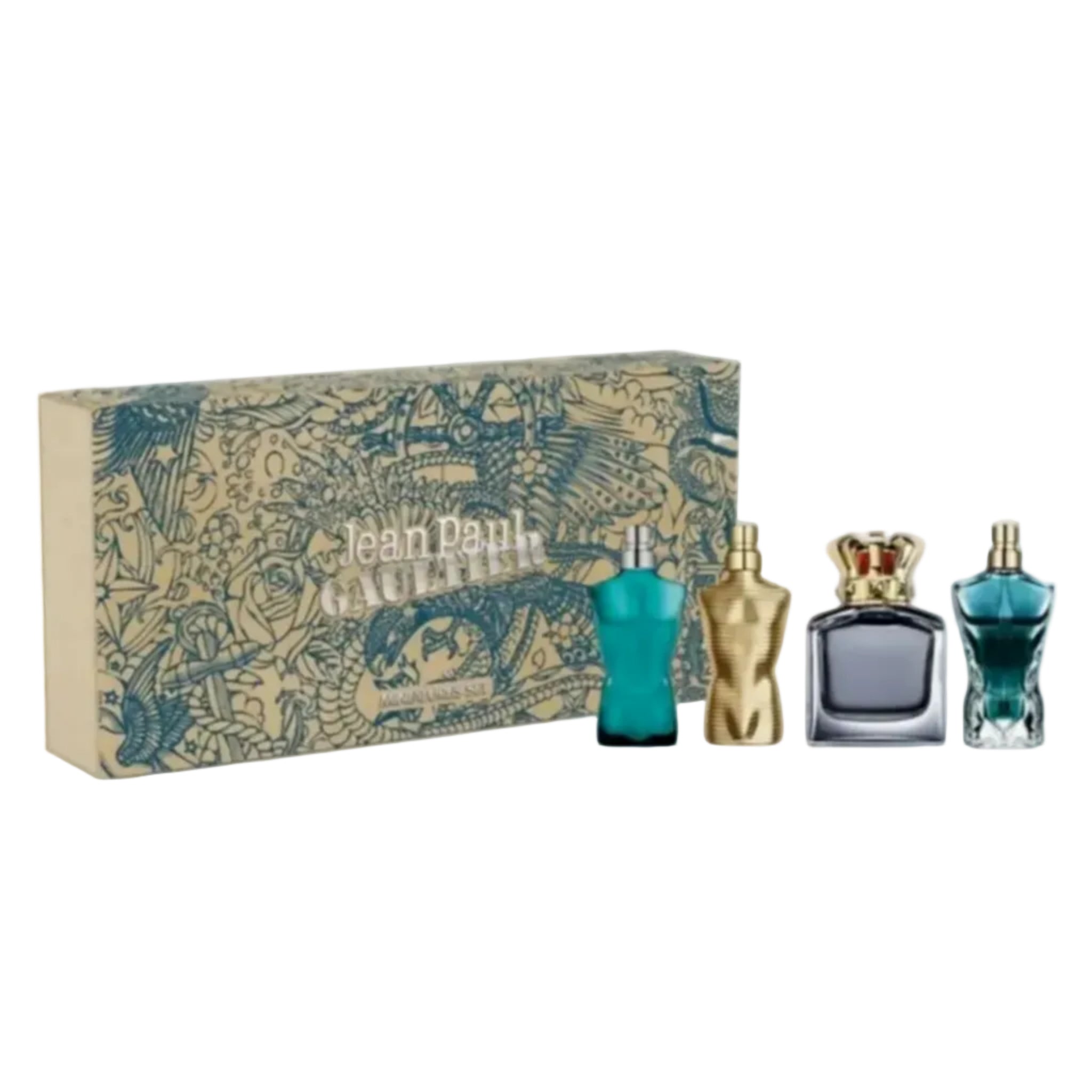 Jean Paul Gaultier Mini Set 4-Piece Set 0.24oz Men EDT Spray – DH&P