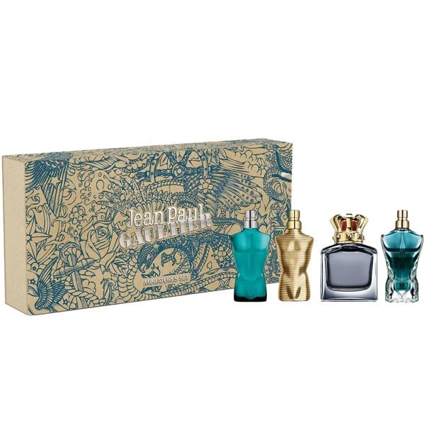 香水(男性用) Set 4 bottles of Jean Paul Gaultier J.P.Gaultier Mini Set 4 x 0.24oz Men – DH&P