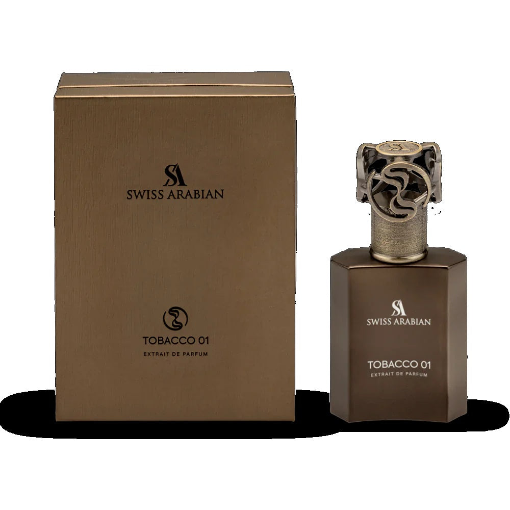 arabian tobacco Tobacco 01 by Swiss Arabian, 1.7 oz Extrait de Parfum Spray for Unisex