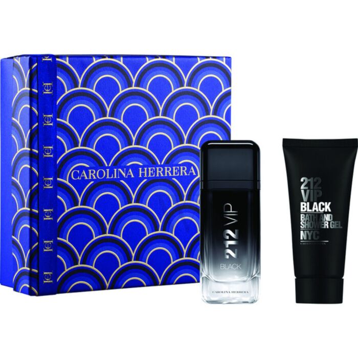 Carolina Herrera Mens 212 VIP Black Gift Set