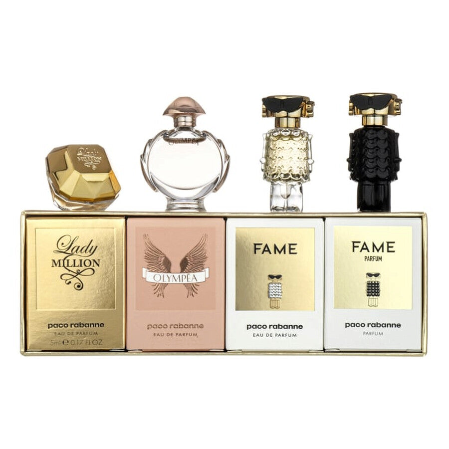 Paco Rabanne Mini 4- PIece Set 0.17oz Women EDP Spray – DH&P