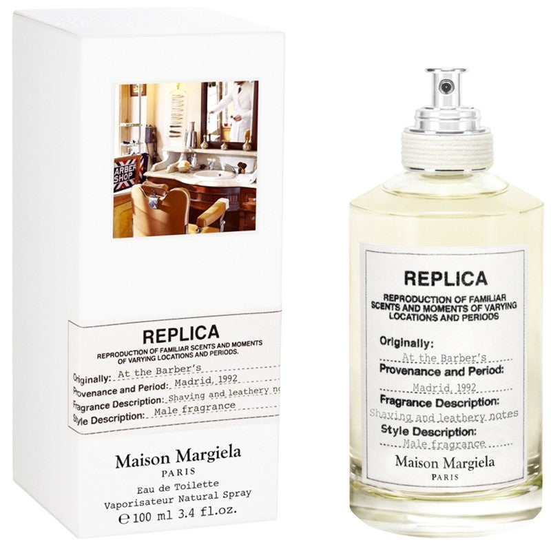 REPLICA AT THE BARBER 3.4oz M EDT – Donnatella Perfumes