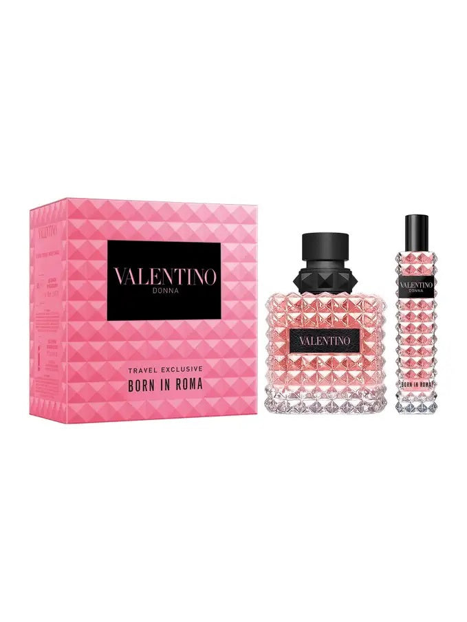 Valentino Born in Roma Travel Exclusive 2 Piece Set for Women 3.4oz ED ...