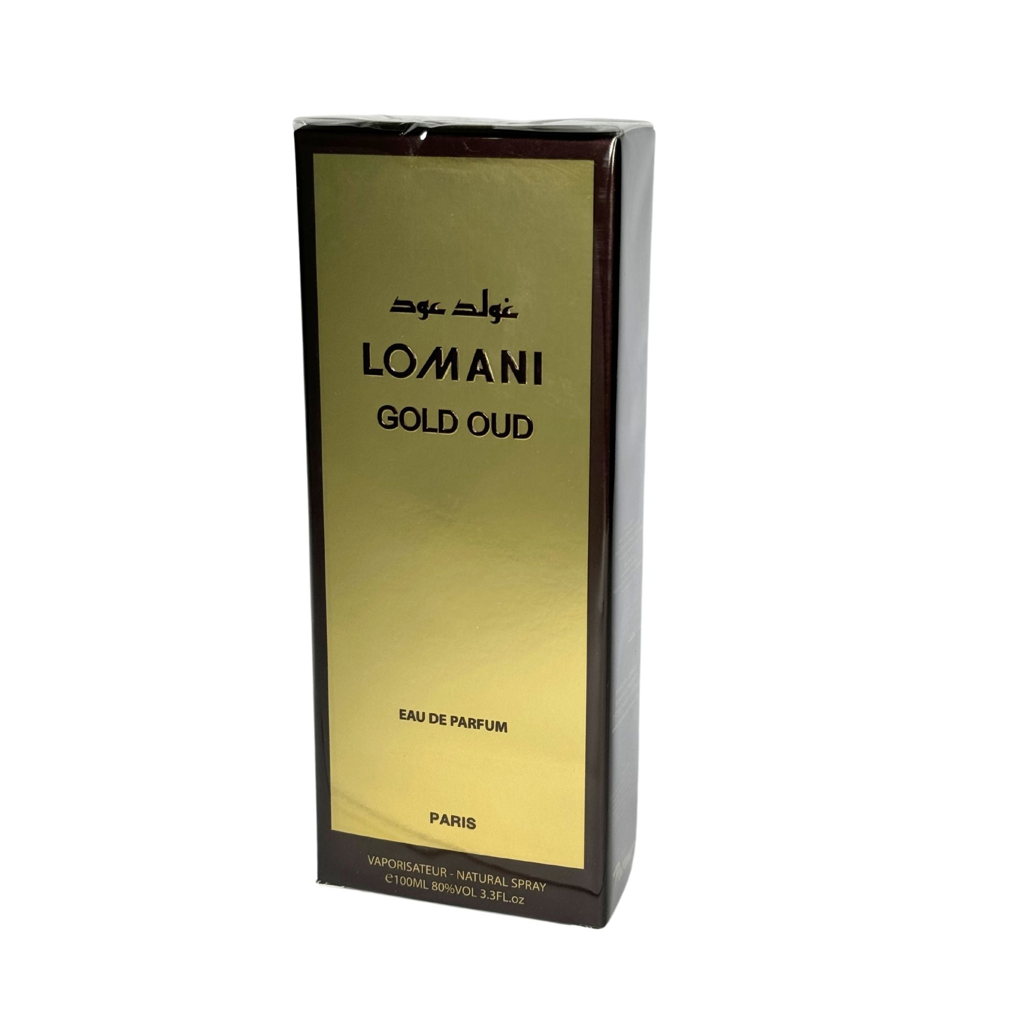Lomani Gold Oud Eau De Parfum Spray By Lomani - 3.3 oz