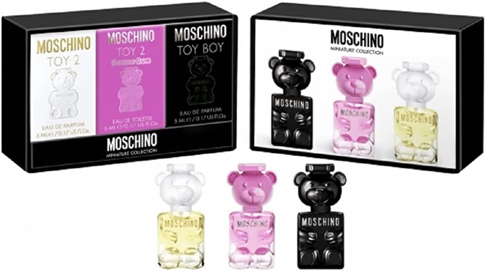 Moschino Toys Mini 3 Piece Set Unisex 5.0oz EDT – Donnatella Perfumes